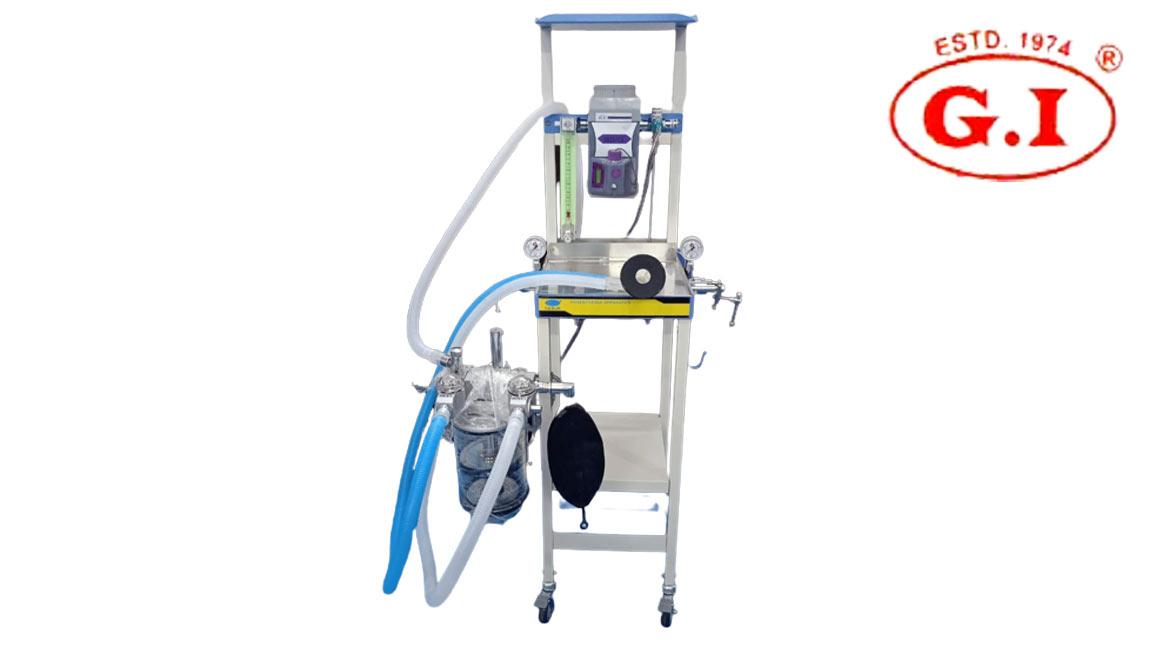 GI Veterinary Anesthesia Machine With Trolley